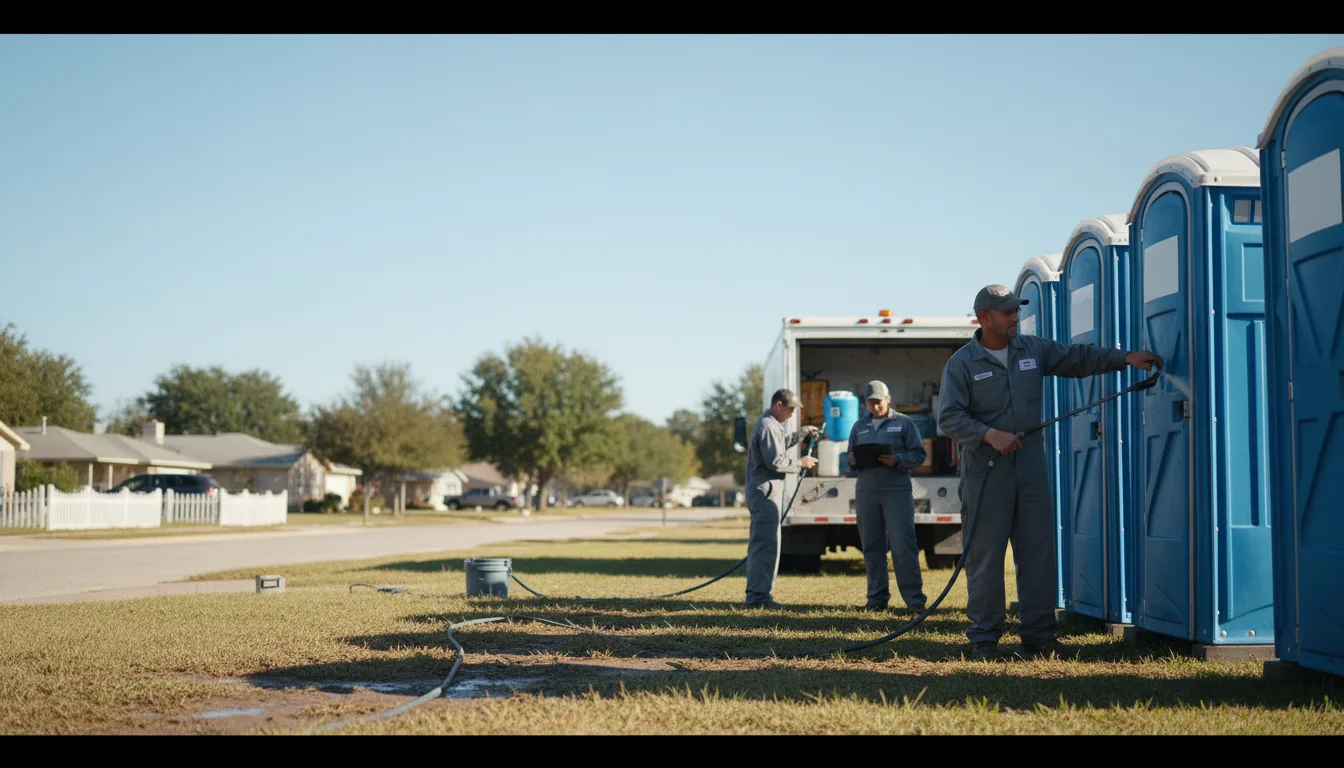 Long-Term Portable Toilet Rental in Greenville, AL near me